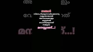 നമ്മൾ സ്നേഹിക്കുന്നവരുടെ മനസ്സ് നമുക്ക് കാണാതിരിക്കാൻ കഴിയോ...#shortvideo #love #youtubeshorts