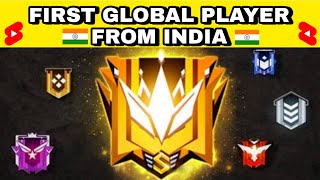 FIRST GLOBAL PLAYER FROM INDIA 🇮🇳 ??? 😱 #shorts #facts #freefire #india #trending