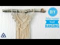 DIY Macrame Wall Hanging Tutorial / Home Decor Idea