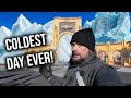 The COLDEST Day EVER At Universal Orlando! I FROZE! What's NEW At Universal Orlando!