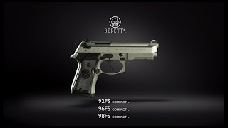 Beretta 92FS Compact L Inox (M9A1)