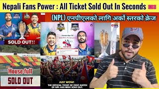 Tickets Sold Out Of NPL Opening Match Between Janakpur vs Biratnagar 😲🔥