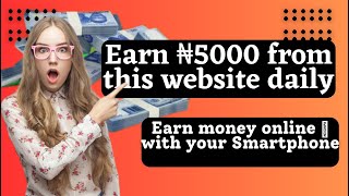 "New site" Earn ₦5000 daily online for free (m-hotel.top) || earn legit money online