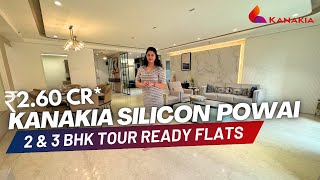 Kanakia Silicon Valley Powai 2 \u0026 3 BHK Tour | Ready to Move Flats | Review, Price \u0026 Location