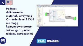 [EN] FAQ 004898 | Podczas definiowania materiału otrzymuję ostrzeżenie nr 1136 i nie mogę kontynu...