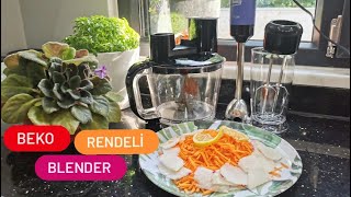 MUTFAĞIMIN YENİ ÜYESİ✅ Arçelik-Beko Rendeli El Blender Seti Kutu Açılışı RHB 5050 W 1500 W| Unboxing