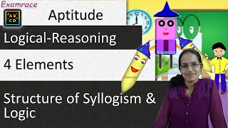 Mood and Figure: Structure of Syllogism & Logic - 4 Elements (Syllogism Problems)| NTA NET Paper 1