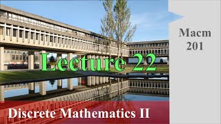 Macm 201 - Lecture 22 (1 of 2)