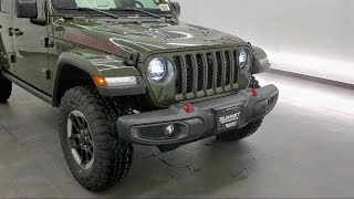 2021 Jeep WRANGLER Rubicon Sarge Green Clearcoat New. walk around for sale in Fond Du Lac, Wisconsin