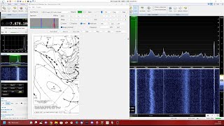 Odbiór HF Fax na 7878KHz