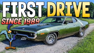 Will It DRIVE After 35 Years? FORGOTTEN 1971 Plymouth Roadrunner! Part 2