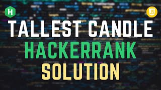 Birthday Cake Candles | HackerRank Solution JavaScript