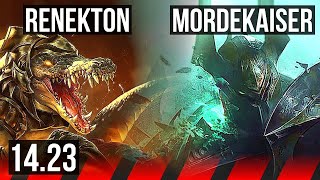 RENEKTON vs MORDEKAISER (TOP) | KR Master | 14.23