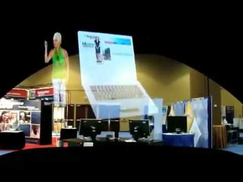 Holographic Display Presentation Youtube