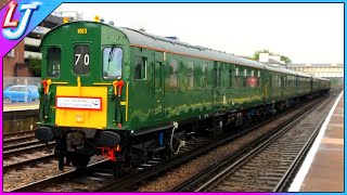 Trainspotting at Eastleigh - Class 201 Thumper (ft. Twin Brother)