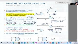 [22] 3 input NAND and NOR gates