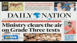 News making headlines in the Nation - Newspaper review