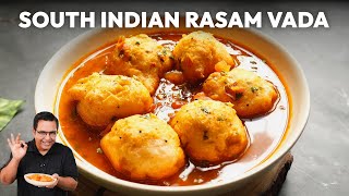 Delicious Rasam Vada - Easy Recipe! | easy south indian Rasam Vada | Breakfast special recipe