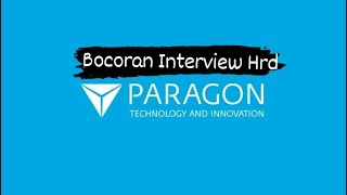 Bocoran Interview HRD PT. Paragon Technology and Innovation