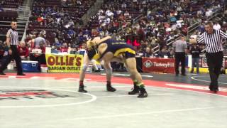 Penn State wrestling recruit Vincenzo Joseph impresses in his PIAA wrestling opener