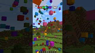 Minecraft Rainbow TNT😱