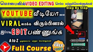🤩 100% FREE 🔥Youtube Create App : how to edit videos for youtube | ✅ Best Video Editing App