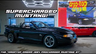 BARN FIND!!! 1994 SUPERCHARGED MUSTANG GT!!!