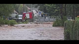 powódź Jedlina-Zdrój Jedlinka 15.09.2024