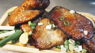氣炸鍋料理－氣炸豬肉片－Costco好市多台灣豬肉片－Air Fryer Costco Pork Loin Yakiniku