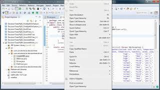 (Decision Trees JAVA Prototype Project 04) + SQLite DB and file storage
