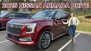 Let’s Drive The 2025 Nissan Armada Platinum Reserve! A Family Hauler SUV With Style, Comfort \u0026 Tech!