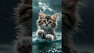 A Kitten’s Journey Through the Storm #BraveKitten #StormyAdventure #rhymes