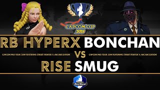 RB HyperX Bonchan vs RISE Smug - Capcom Cup 2019 Winners Round of 32 - CPT 2019