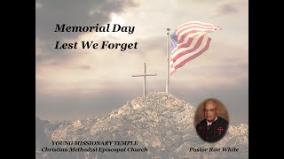 Memorial Day, Lest We Forget