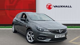 FH21EFO Vauxhall Astra 1.2 Turbo SRi Hatchback 5dr Petrol Manual (s/s) (145 Ps)