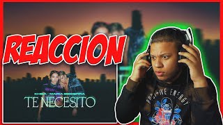 [REACCION] KHEA, Maria Becerra - Te Necesito (Official Video)