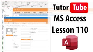 MS Access Tutorial - Lesson 110 - SQL Query DROP COLUMN