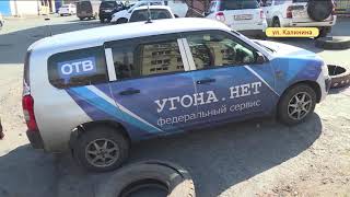 Слетевший с тормозов грузовик сбил автомобиль