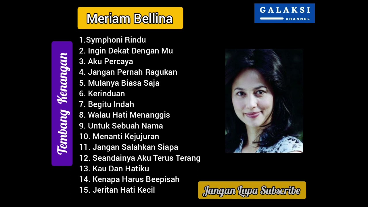 Meriam Bellina Full Album || Tembang Kenangan - YouTube