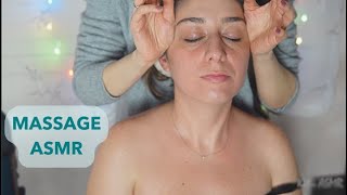 {ASMR} SPA RILASSANTE su PERSONA REALE (massaggio con lozione, spazzola ecc) 💆🏻‍♀️