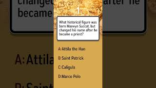 Which historical figure changed his name from Maewyn Succat after becoming a priest?