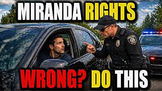 If Cops Read You Miranda Rights WRONG—Do THIS Immediately
