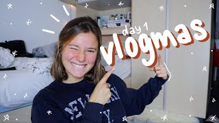 VLOGMAS DAY ONE: what is vlogmas? why am I doing vlogmas? what videos you will see!