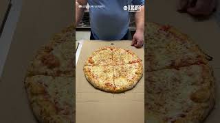 Father of elementary school teacher explains fractions using pizza