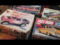 great haul of 1 25th vintage kits from revell and mpc. 57 nomad t bird courier and bronco