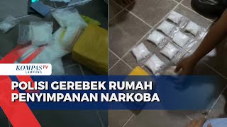 Polisi Grebek Rumah Penyimpanan Narkoba Senilai Rp 2,3 Miliar