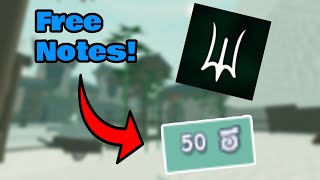 How to get Free Notes in Deepwoken!