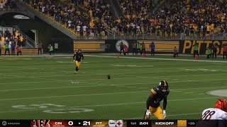 Madden NFL 25 Arcade (CIN Vs. PIT) [Week 18] PS5