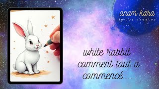 🔮🌈Votre intuition vous a emmené ici. Voici White Rabbit Oracle Deck💠🌹🔮💜🌟✨