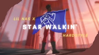 Lil Nas X - STAR WALKIN' ( Afrydai Remix ) | Hardstyle (League of Legends Worlds Anthem) Visualizer
